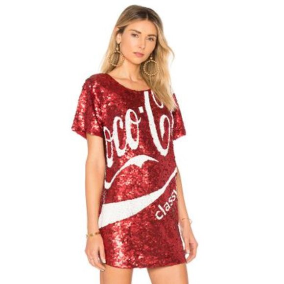 - NEW MuaMua Coco Cola Dress BX9 - Picture 2 of 5